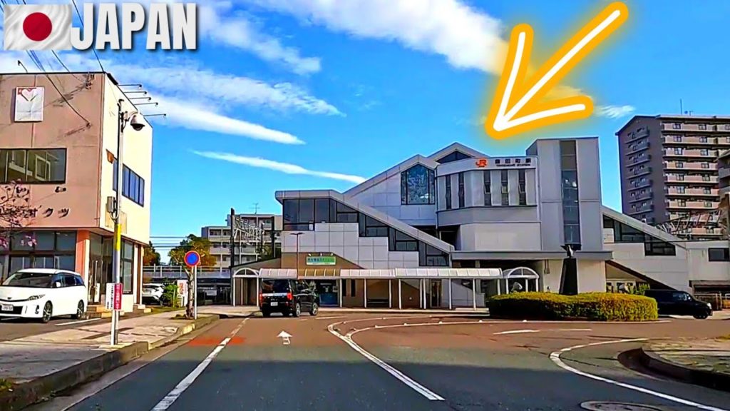 TOYODA-CHO, IWATA - Driving in JAPAN