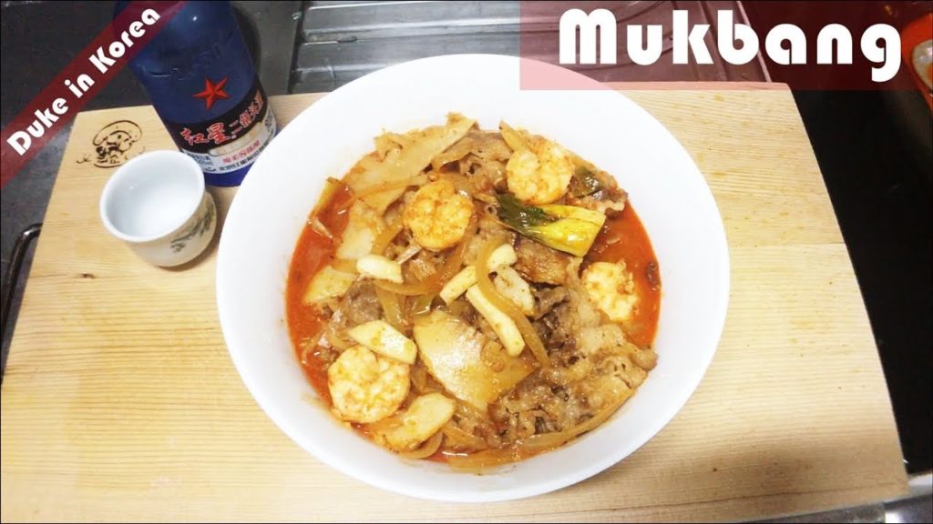 Kaoliang Liquor & Spicy JjamBbong !! Drinking Mukbang (Eng Sub) [Mukbang m20] JMT YUMMY