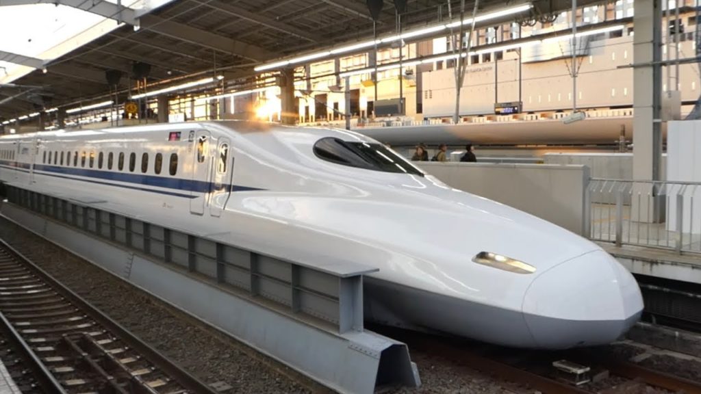 Japan Trains - Shinkansen at Kyoto Station