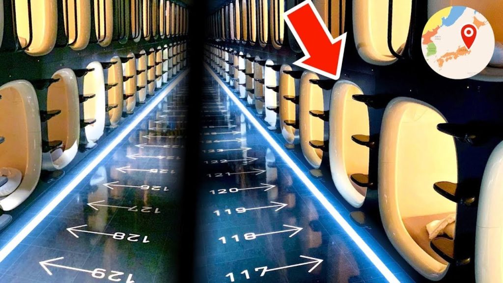 Amazing Capsule Hotel Like STAR WARS 😳🏩 Tokyo, Japan 🇯🇵 Amazing Capsule Hotel Like STAR WARS 😳🏩 Tokyo, Japan 🇯🇵