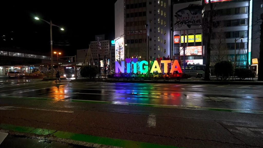Niigata night walk・4K HDR Niigata night walk・4K HDR