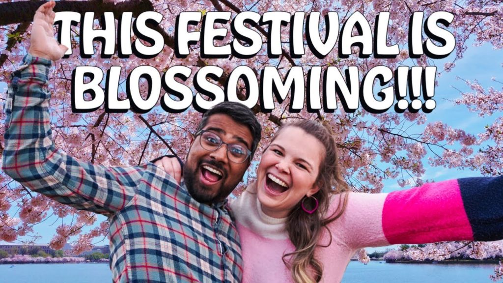 PEAK BLOOM - NATIONAL CHERRY BLOSSOM FESTIVAL 2022 + BLOSSOM KITE FESTIVAL (Washington DC)