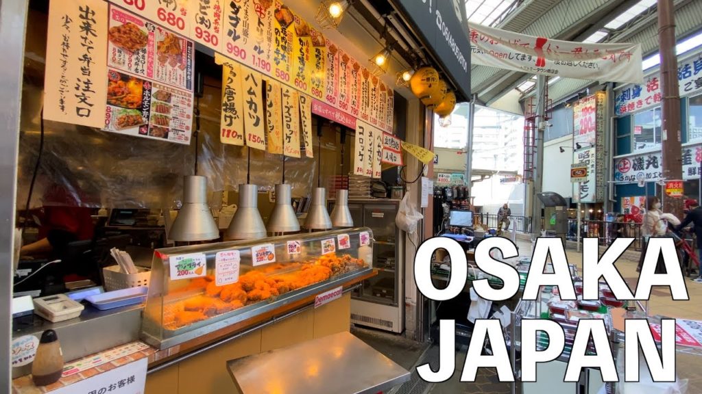【4K】Osaka, Juso, Shopping Arcade Walking tour 2022