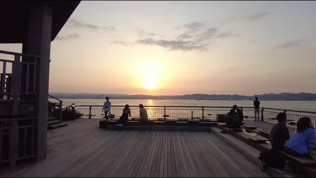 Japan Travel Kagoshima #1 Volcano and beautiful sunset