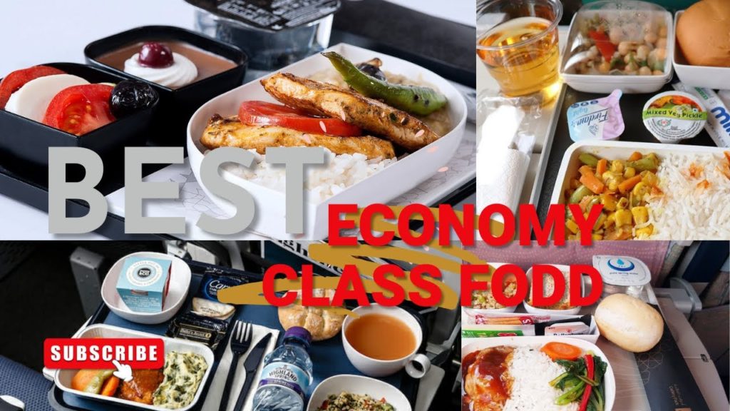 The best food on economy class