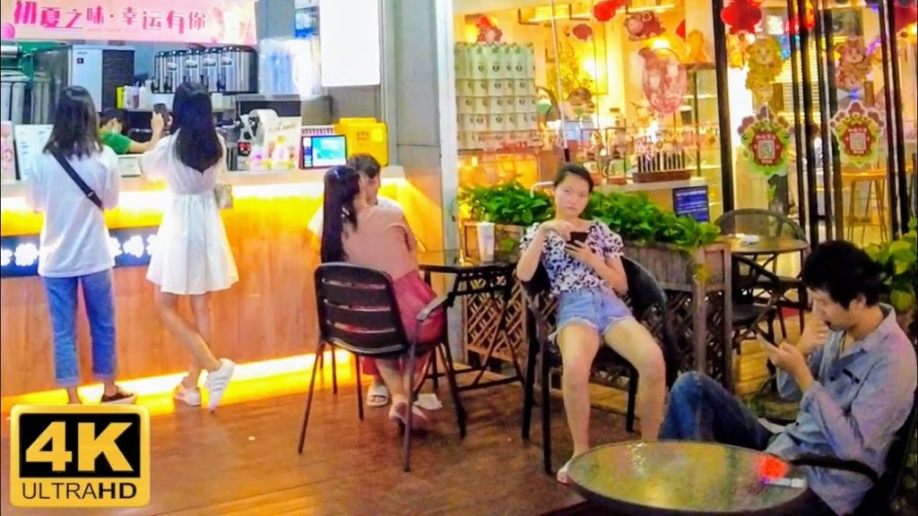 4K Walking Tour - Nanning Cultural And Creative Park, China May 2021 4K UHD|China walk|傍晚走在南宁内街文化创意园