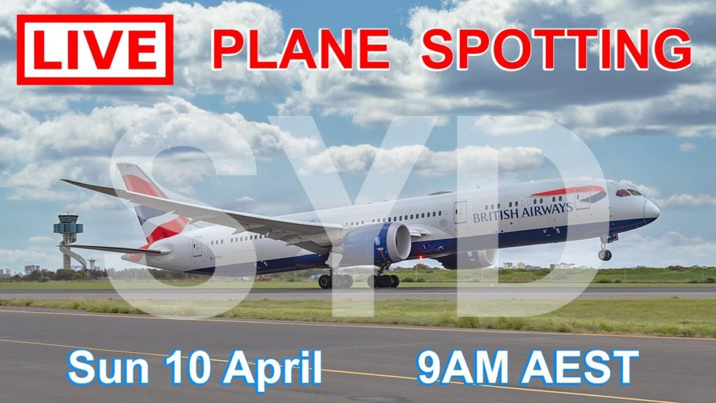 🔴 LIVE Sydney Airport Plane Spotting w/ Kurt + ATC 🔴 10/04/22 SydSquad Live Cam Stream Australia