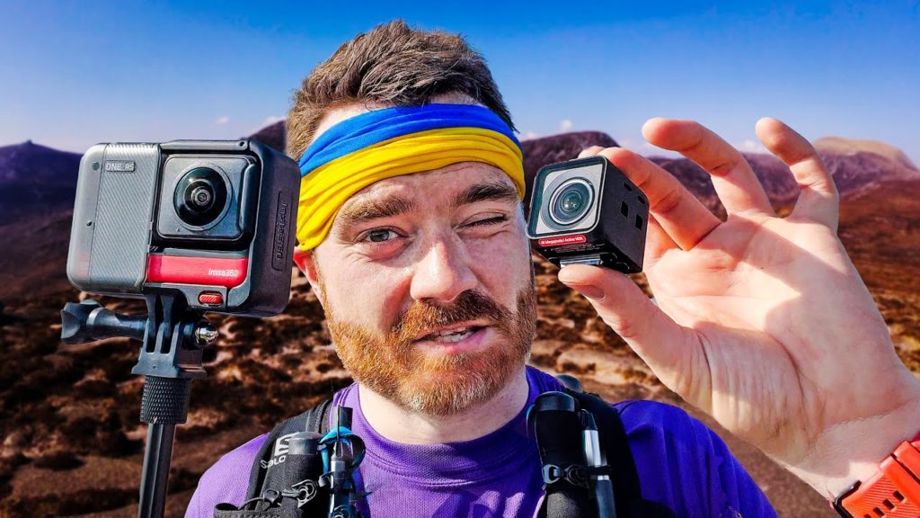 Mountain Running with the Insta360 One RS Action Camera