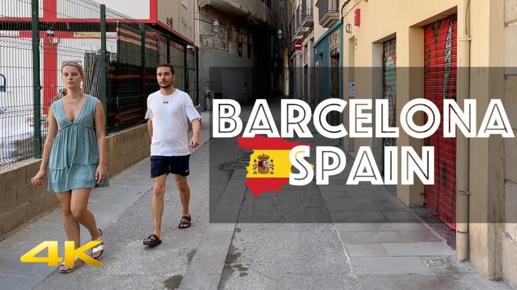 Barcelona Side Streets Walking Tour - Spain 🇪🇸 [4k 60fps]