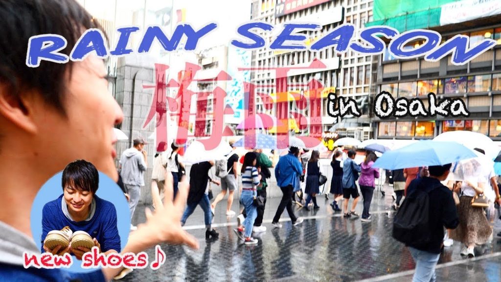 Japanese Rainy Season's Evening Shower + Local Shoe Shopping in Namba, Osaka #173 Japanese Rainy Season's Evening Shower + Local Shoe Shopping in Namba, Osaka #173