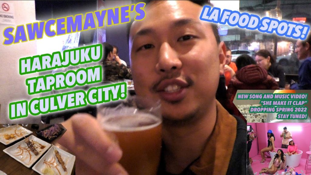[LA FOOD SPOTS] HARAJUKU TAPROOM: JAPANESE TAPAS, PLINY THE ELDER, ALBACORE CHIPS - GREAT GASTROPUB!