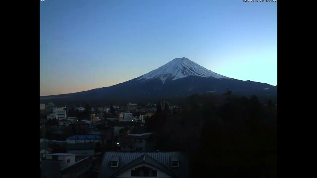 Mt  Fuji Time Lapse Video from Lake Kawaguchi Fujiyama Live Camera 10 in 2022 3
