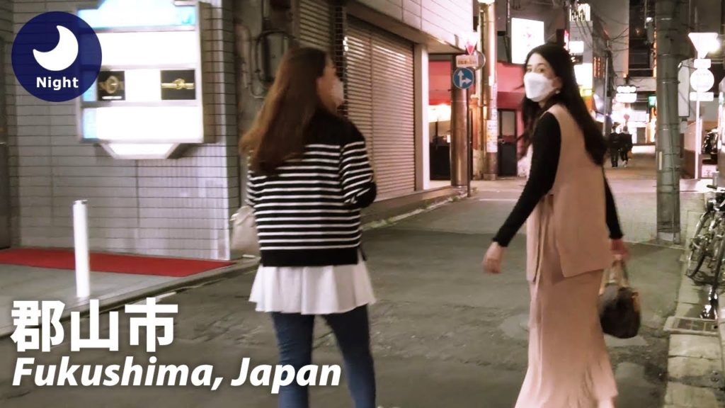 ⁴ᴷ Walk the downtown area in front of the station : Fukushima / Japan 2022 ⁴ᴷ Walk the downtown area in front of the station : Fukushima / Japan 2022