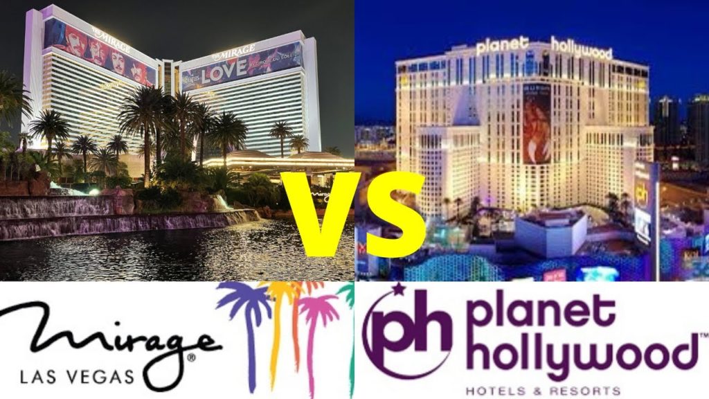 The Mirage Or Planet Hollywood for your next Vegas Vacation
