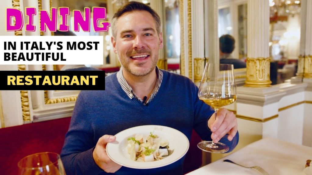 #1 MOST HISTORIC AND ELEGANT RESTAURANT IN ITALY!! | Italy Travel Vlog