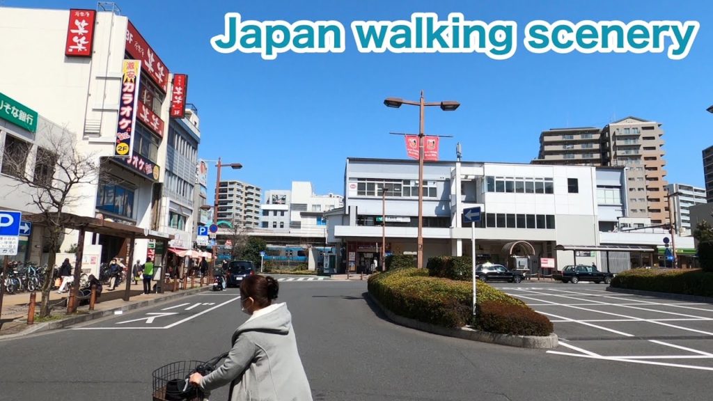 4K Japan walking tour／Kita Urawa West Exit Ginza Shopping District【Saitama】
