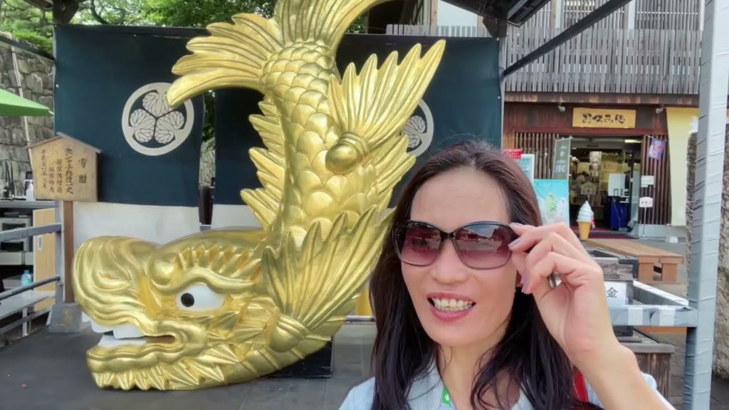 Nagoya castle / Kinshachi / Gold??? Nagoya castle / Kinshachi / Gold???
