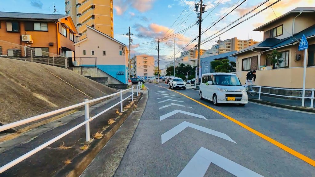 【4K】Japan Cycling Tour - Explore Modern Japanese Neighborhood in Nagoya, Aichi Japan