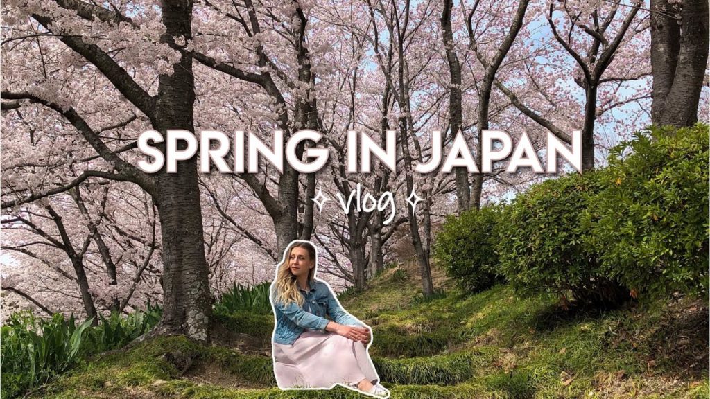 SPRING IN JAPAN  VLOG 🌸 (peaceful cherry blossom season/ hanami experience)