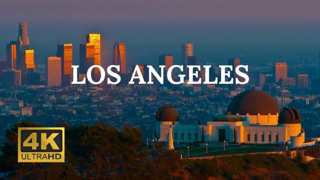 Los Angeles / L.A. 4K Ultra HD 60fps - Downtown Los Angeles - Aerial Tour / Drone View