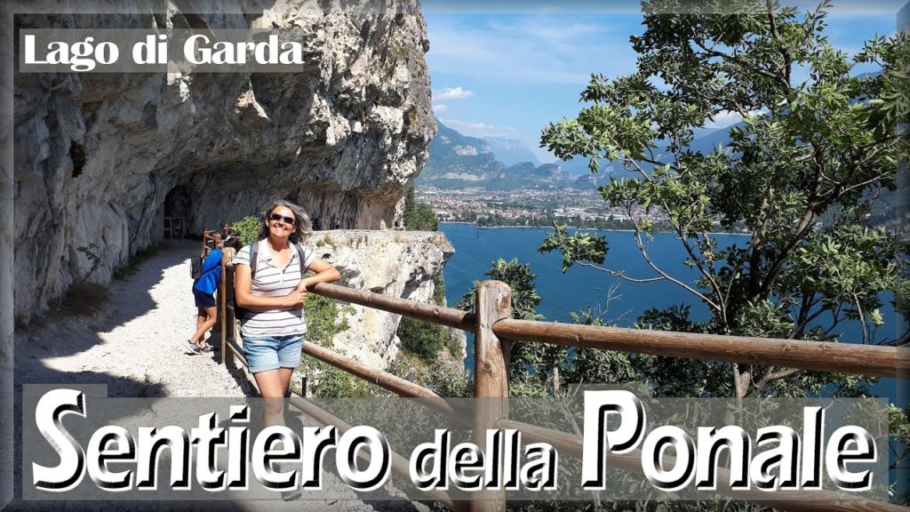 Sentiero della Ponale, da Riva del Garda al Lago di Ledro (Garda Lake trek bike path) Video Guida