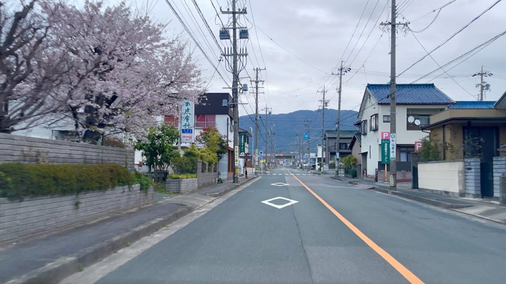 Early Morning Drive from Toyohashi City to Gamagori City Aichi Japan | 4K HDR
