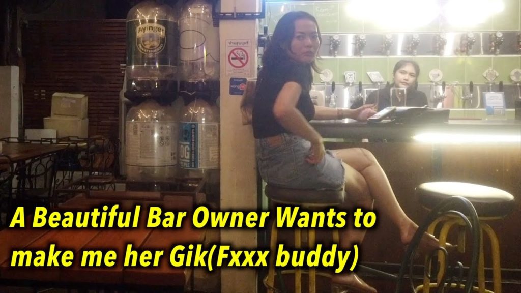 A stunning Thai bar owner tried to cheat on her husband by making me her secret lover