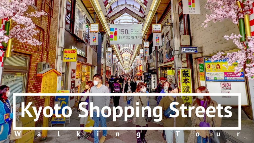 [4K/HDR/Binaural] Kyoto Shopping Streets Walking Tour - Kyoto Japan