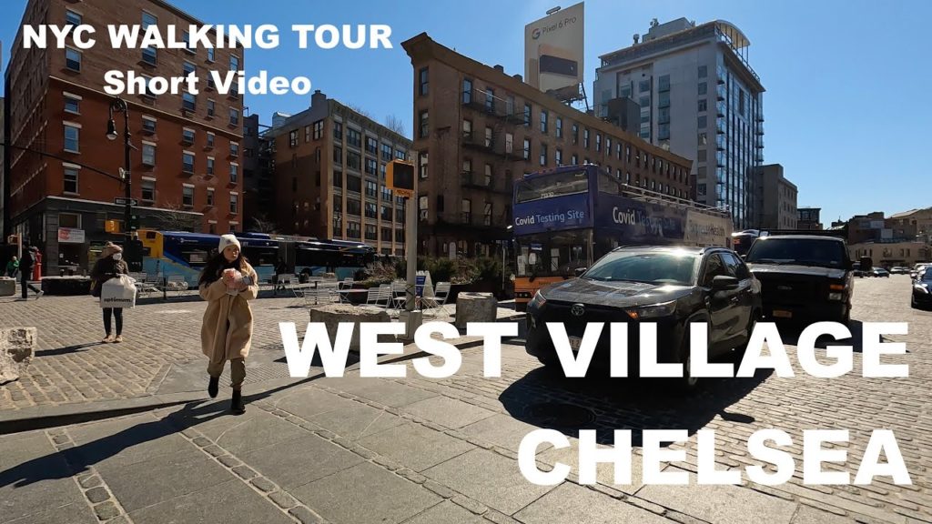 NEW YORK CITY Walking Tour (4K) WEST VILLAGE - CHELSEA (Short Video)