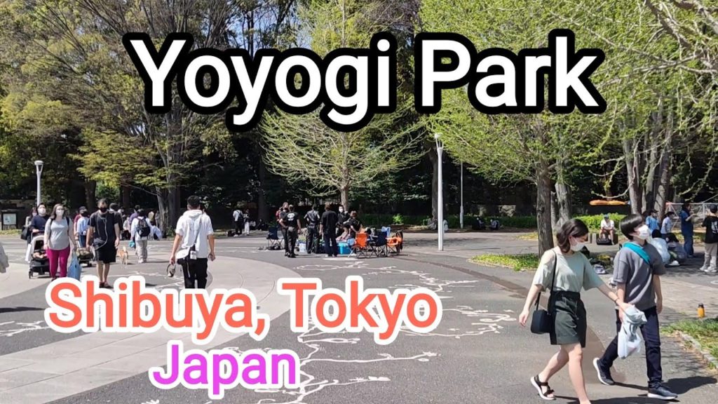 [FHD] Walking Tour in Yoyogi Park. 💖 Shibuya City, Tokyo, Japan 🇯🇵. Spring |   April 2022.