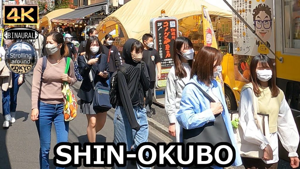 SHIN-OKUBO is always crowded – 4K Tokyo Japan SHIN-OKUBO is always crowded - 4K Tokyo Japan