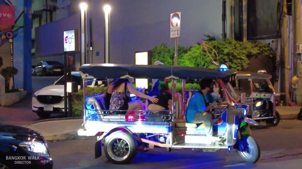 Bangkok street  2022 Thailand Travel tour 4K Vlog