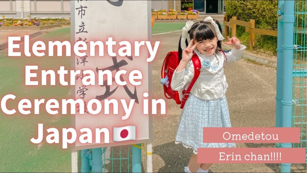 Elementary Entrance Ceremony in Japan🇯🇵