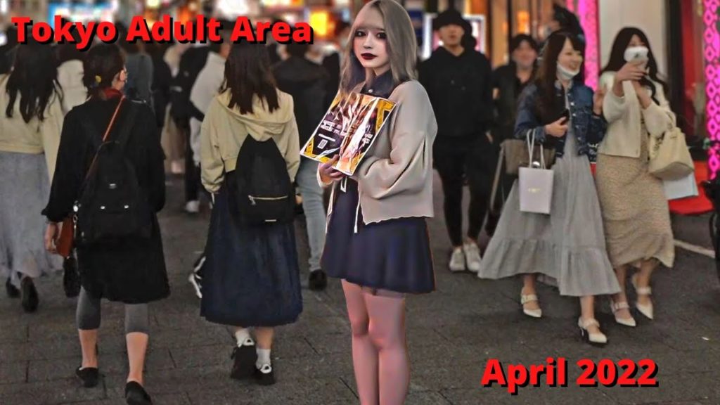 Tokyo's 18+ District At late Night yet Super crowded, April 2022