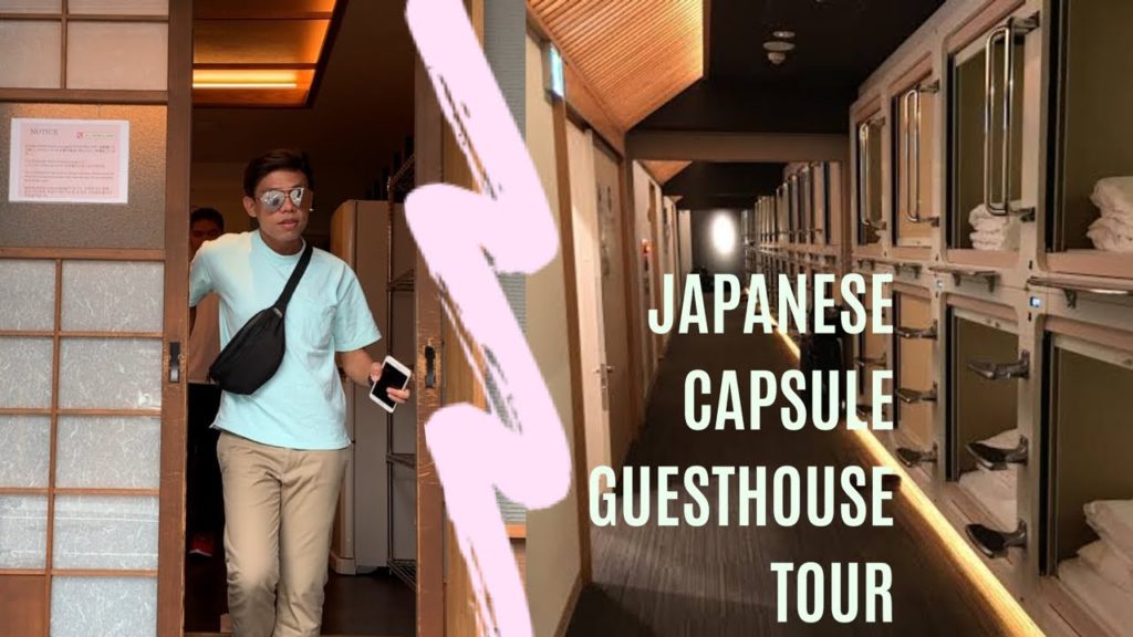 Japanese Capsule Guesthouse Tour | Mond Escudero