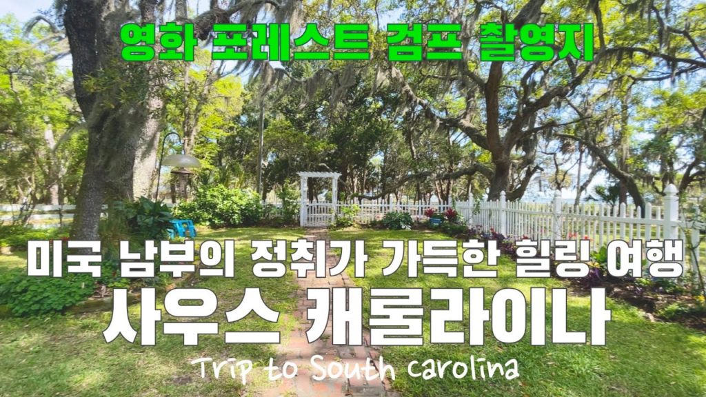 미국여행 | 아름다운 바다와 미국 남부를 그대로 느낄수 있는 사우스 캐롤라이나 힐링 여행 Trip to South Carolina
