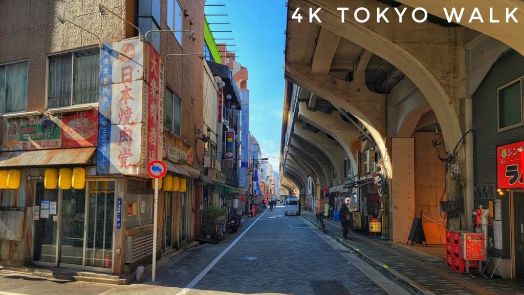 Tokyo Walk from Akihabara to Asakusabashi - 4K