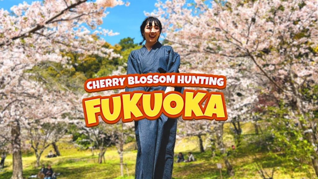 🌸CHERRY BLOSSOM TRIP in JAPAN | FUKUOKA DAY - 4