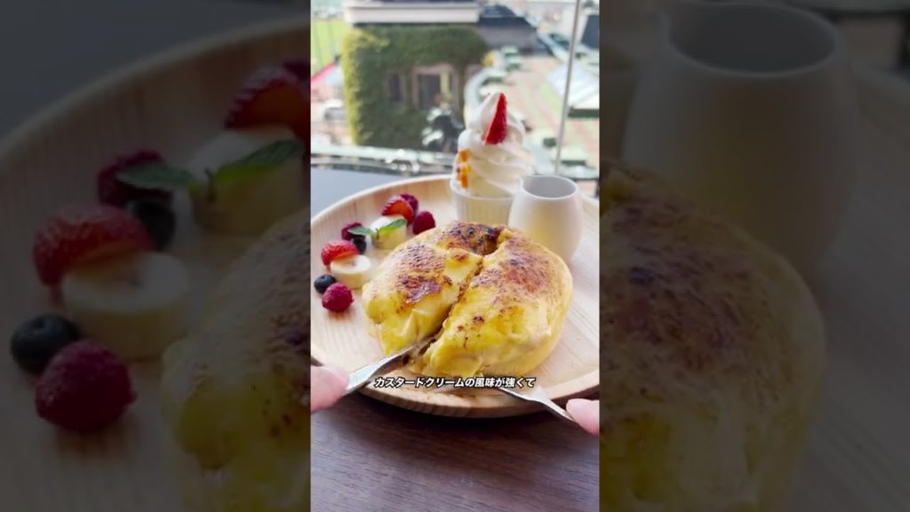 札幌グルメ【白い恋人パーク】限定のパンケーキ 札幌グルメ【白い恋人パーク】限定のパンケーキ