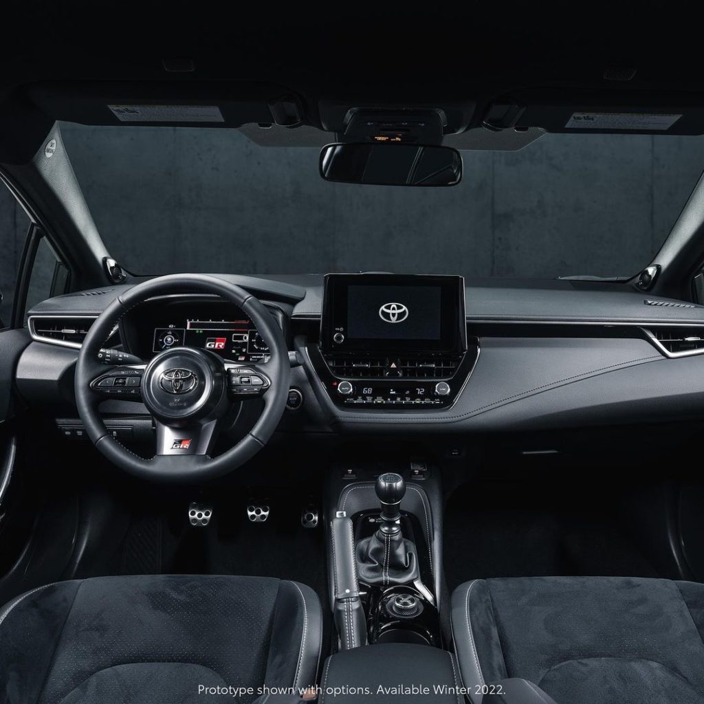 Careful, you're drooling.  Feast your eyes on the first-ever 2023 GR #Corolla, i...