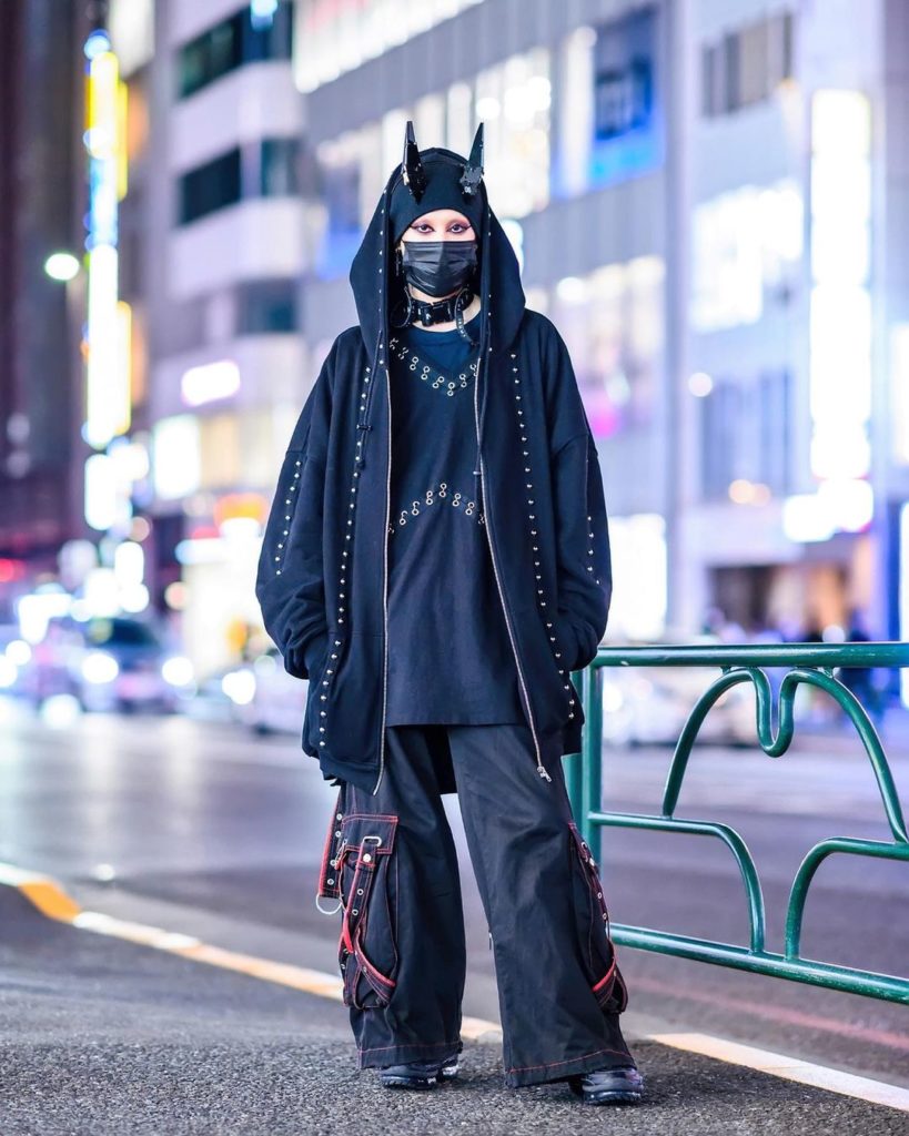 Japanese fashion industry staffer and freelance model Cham (@daaaaaaicham) on th...
