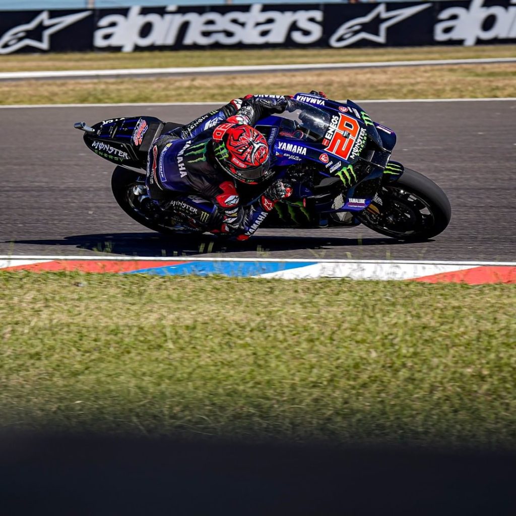 @fabioquartararo20, Argentina GP Race Result - P8:

"The big issue was rear gri...
