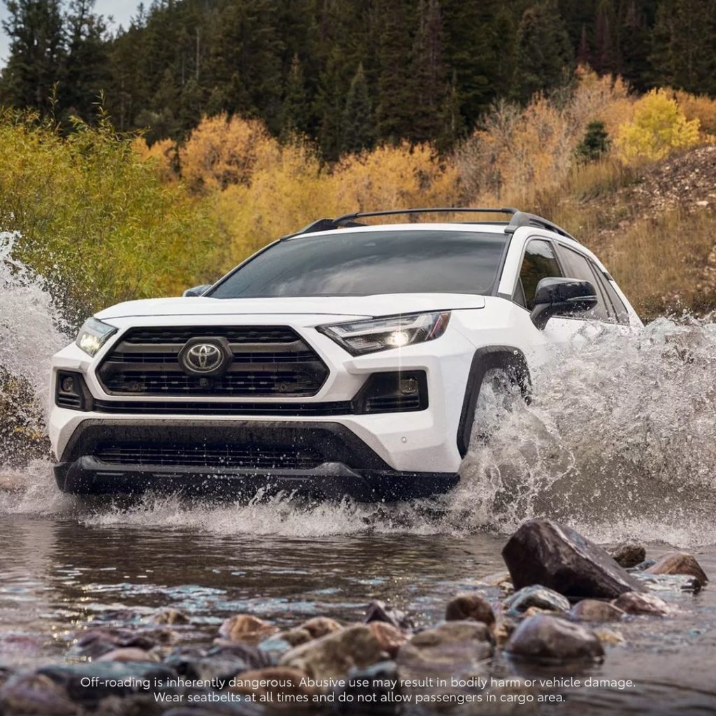 The perfect combination of sport and utility. #RAV4 #TRD Off-Road #LetsGoPlaces...