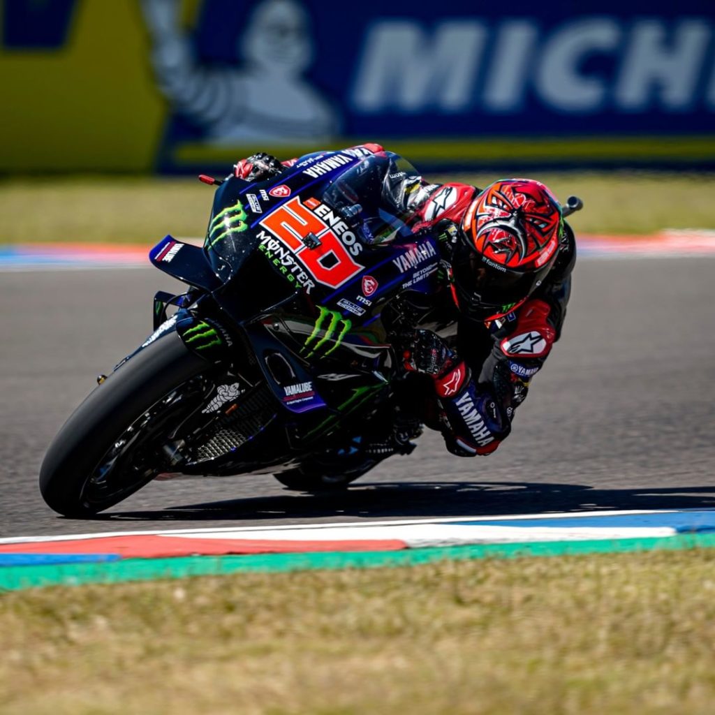@fabioquartararo20, Argentina GP Qualifying Result - P6:

"When you have someon...