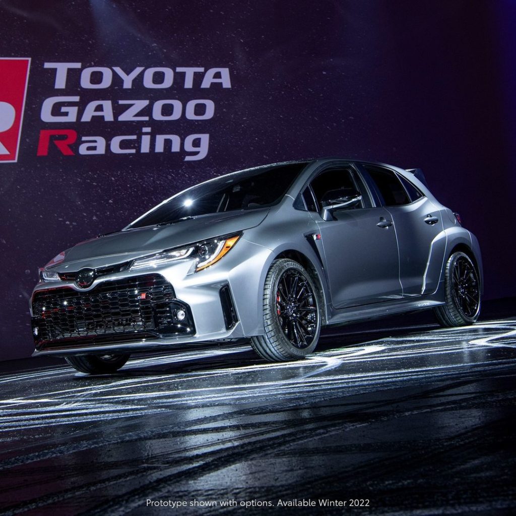 Deserving of center stage. The first-ever 2023 GR #Corolla. #LetsGoPlaces...
