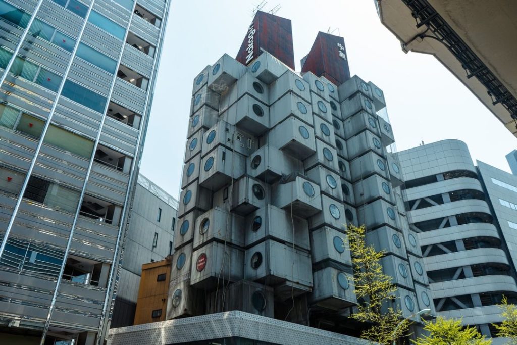 The Japan Times: Demolition of the Nakagin Capsule Tower in Tokyo’s Shimbashi district — an iconi… Demolition of the Nakagin Capsule Tower in Tokyo’s Shimbashi district — an iconi...