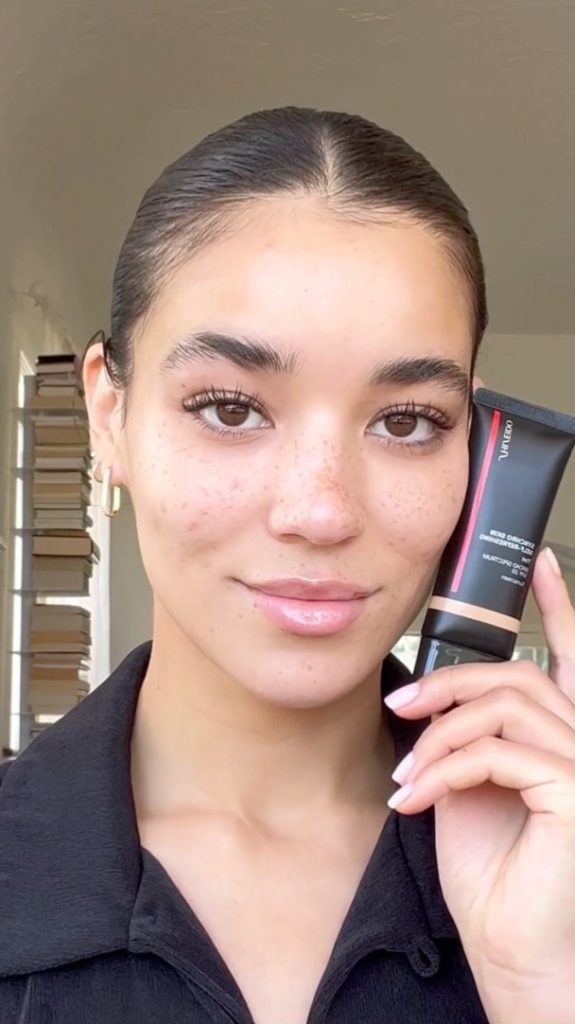 Camouflage redness and create a more even complexion without covering up freckle...