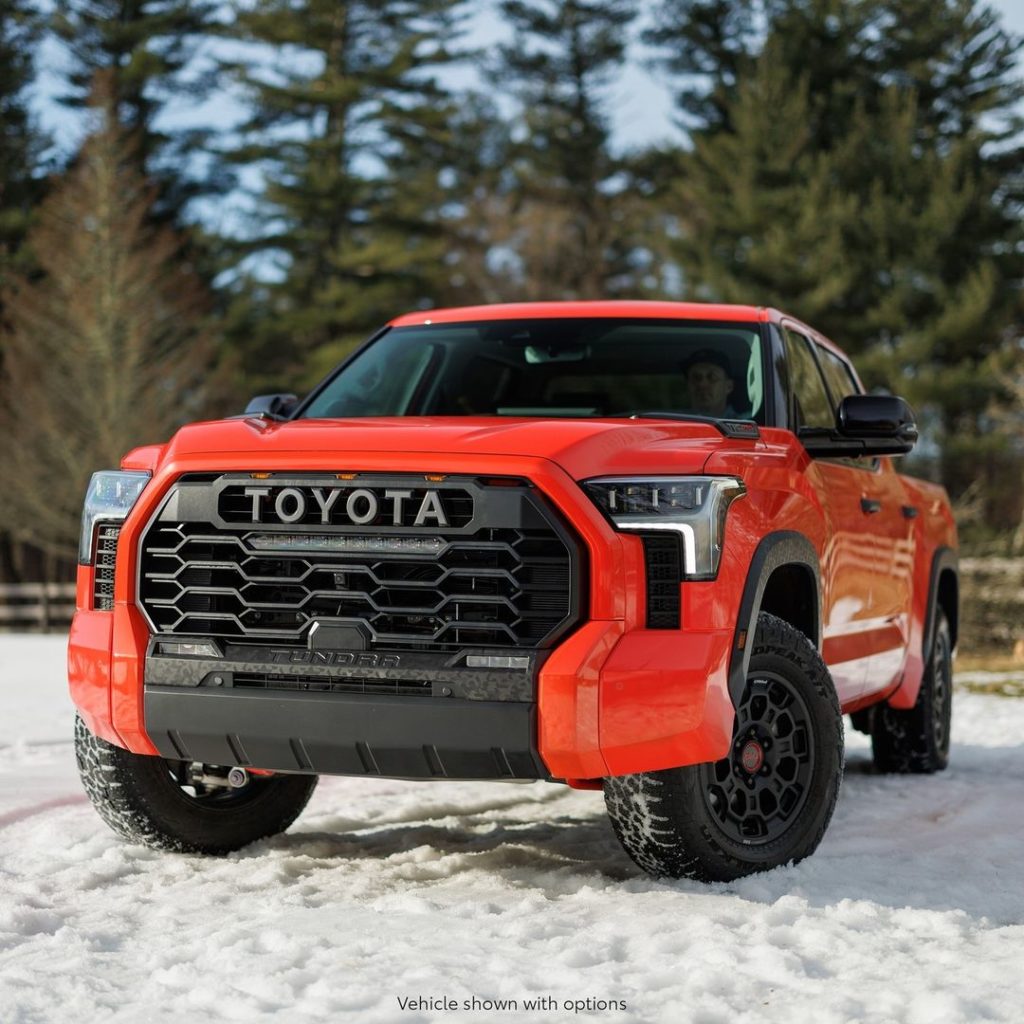 A breath of fresh air. The all-new 2022 #Tundra #TRD Pro. #LetsGoPlaces...