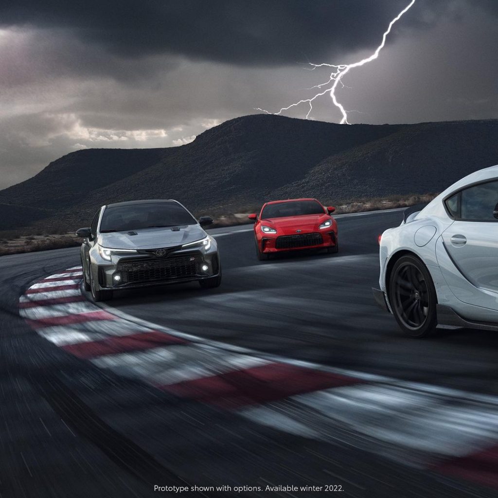 Did you see that? The first-ever 2023 GR #Corolla is bursting onto the scene thi...