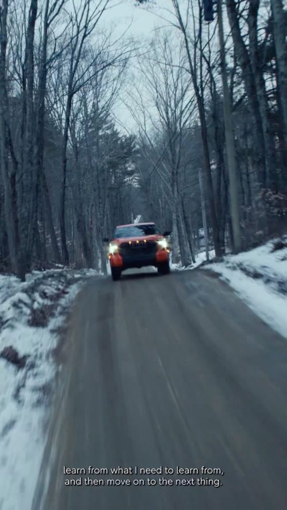 Escape the noise with the all-new 2022 #Tundra #TRD Pro. #LetsGoPlaces...